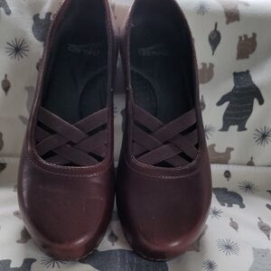 Dansko Women's Dark Brown Flats